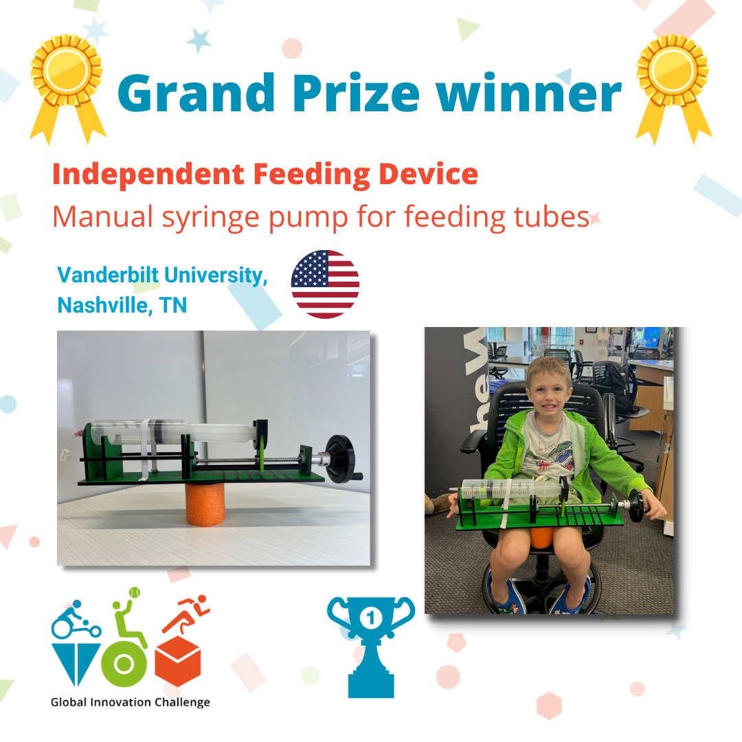 Independent Feeding Device Grand Prize